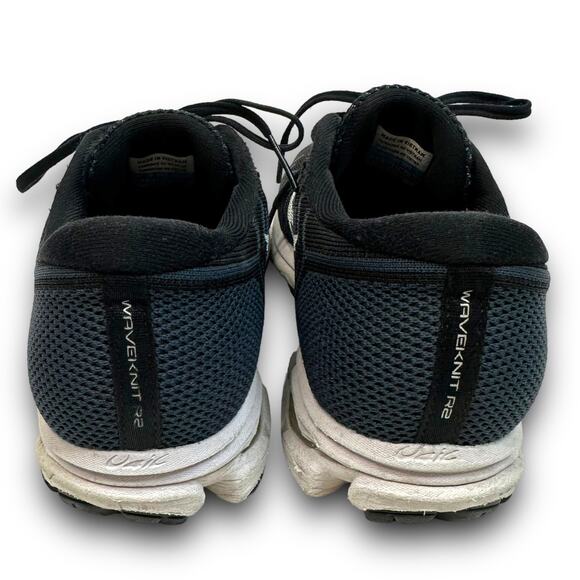 Mizuno Womens Waveknit R2 Gym Athletic Sneakers Shoes Black Dark Blue Size 9.5 - Picture 6 of 8